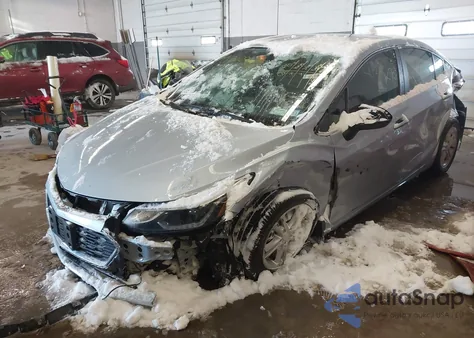 2017 Chevrolet Cruze Lt Auto from USA, damaged, VIN 1G1BE5SM2H7205578